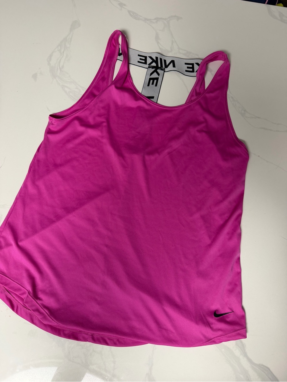 Nike Women’s Bright Fuchsia Racerback Tank Top